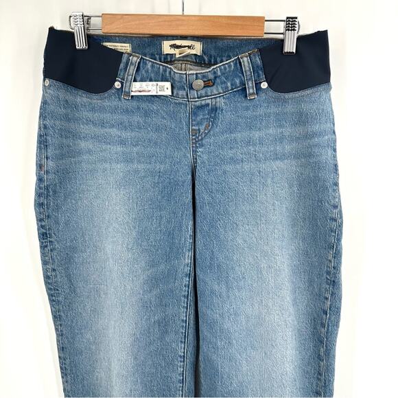 Madewell The Maternity Side-Panel Perfect Vintage Wide-Leg Jean Size 26 - Picture 2 of 8